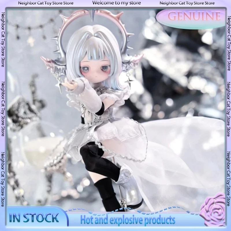 

Authentic Spot Luluelf Spirit Story Second Generation Hanging Card Limited Luoying Stone 8-Point Bjd Mobile Doll Blind Box