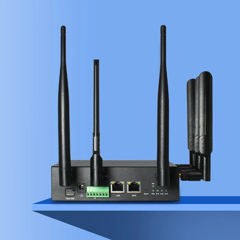 5G Nsa/Sa Exterior Antenna Wlan Rooters  Fast Speed Wifi 6 Routers Sim Card 4G/5G With Router De  Modem 5G Avec Sim