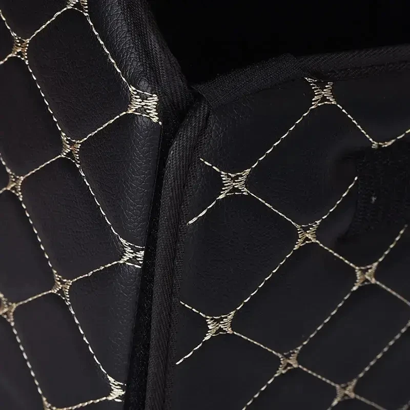 30 سنتيمتر صندوق تخزين صندوق السيارة سيارة بولي Leather الجلود جذع صندوق تخزين سيارة متعددة الاستخدام تخزين سيارة جذع حقيبة صندوق تخزين السيارات سيارة الداخلية