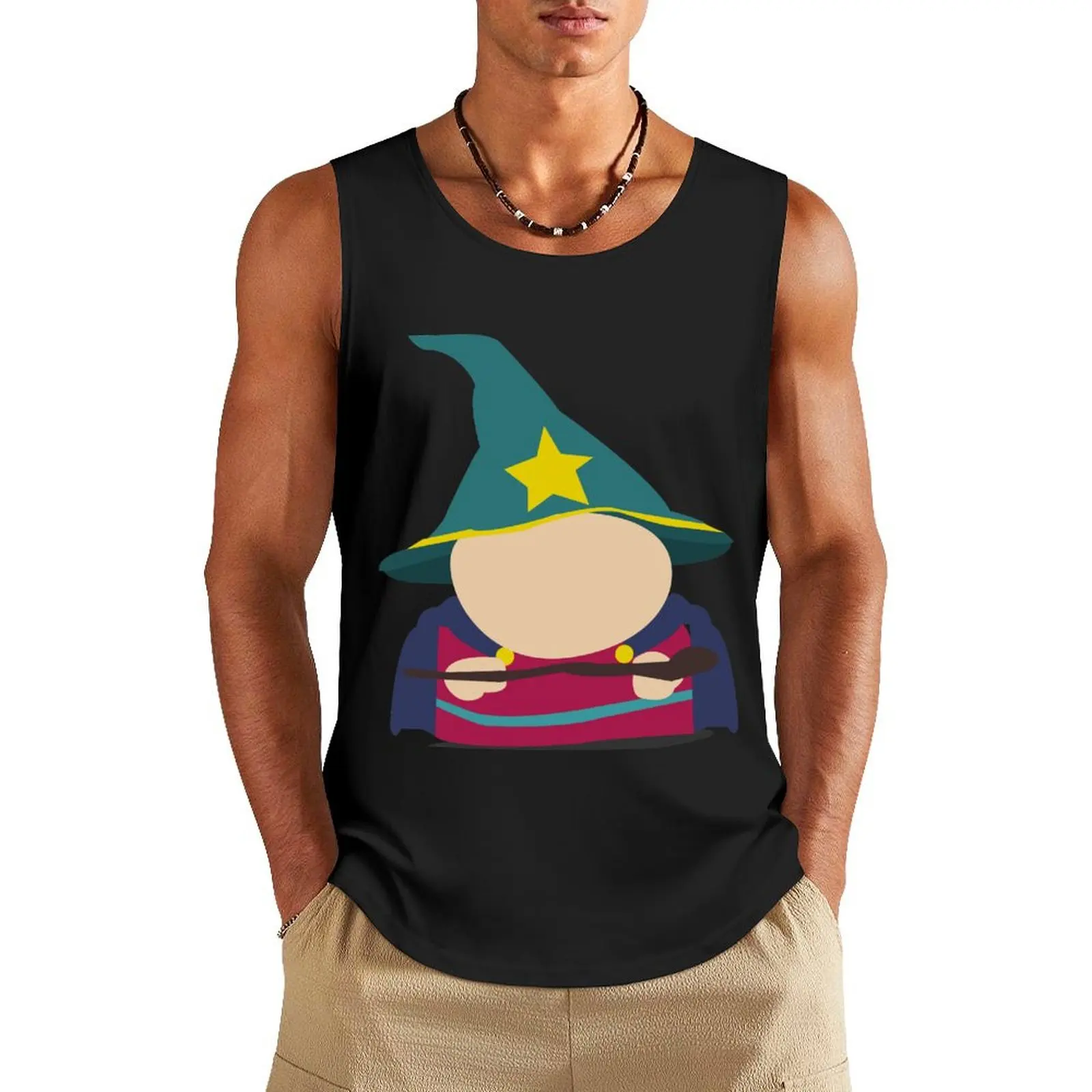

The Grand Wizard King South Park Tank Top sports clothes for men Man summer clothes summer