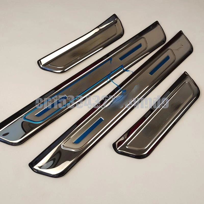 

High quality stainless steel Welcome Pedal Trim scuff plate/door sill for Hyundai Tucson 2015-2020 Car styling