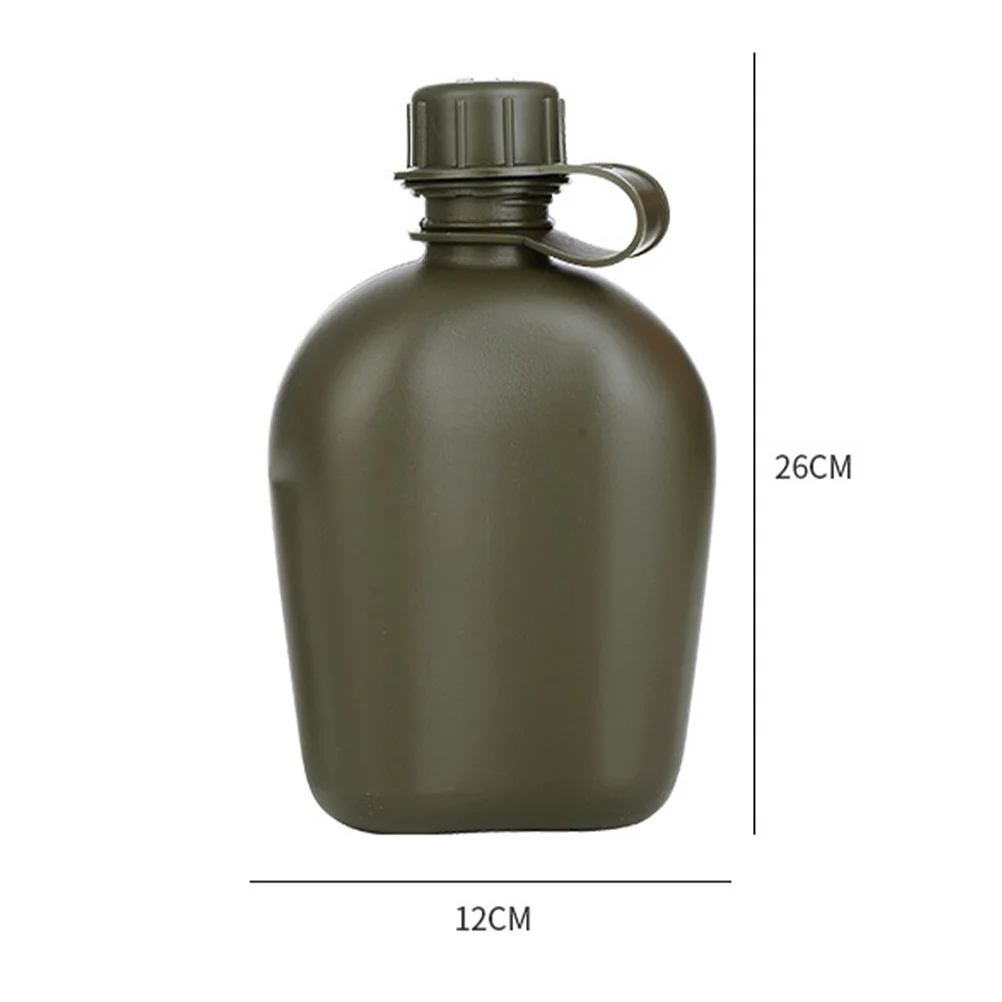 1 مجموعة العسكرية التمويه مقصف غلاية تسرب الغذاء الصف التخييم في الهواء الطلق التنزه بقاء زجاجة ماء المقصف العسكري