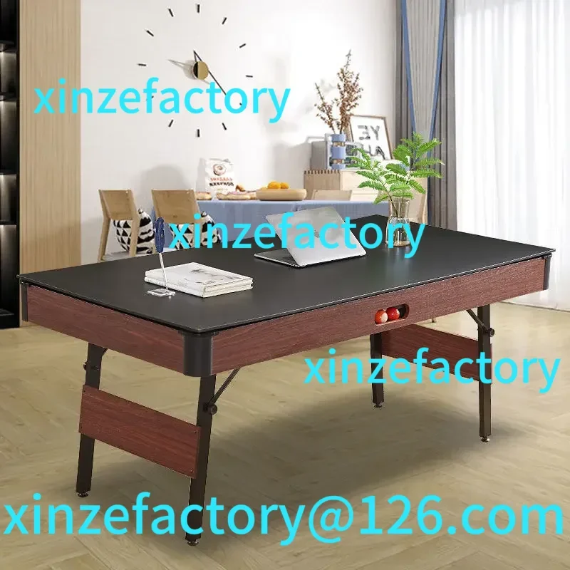 تكون مناسبة لطاولة بلياردو صغيرة منزلية للبالغين متعددة الوظائف 3 في 1 بسيطة قابلة للطي خاصة بعودة أوتوماتيكية للبلياردو #2