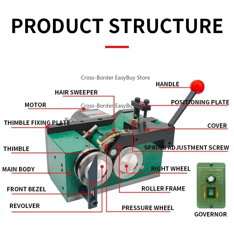 

High-Precision Electric Grinding & Punching Machine: For Punch Needle, Thimble & Electric Punch Former