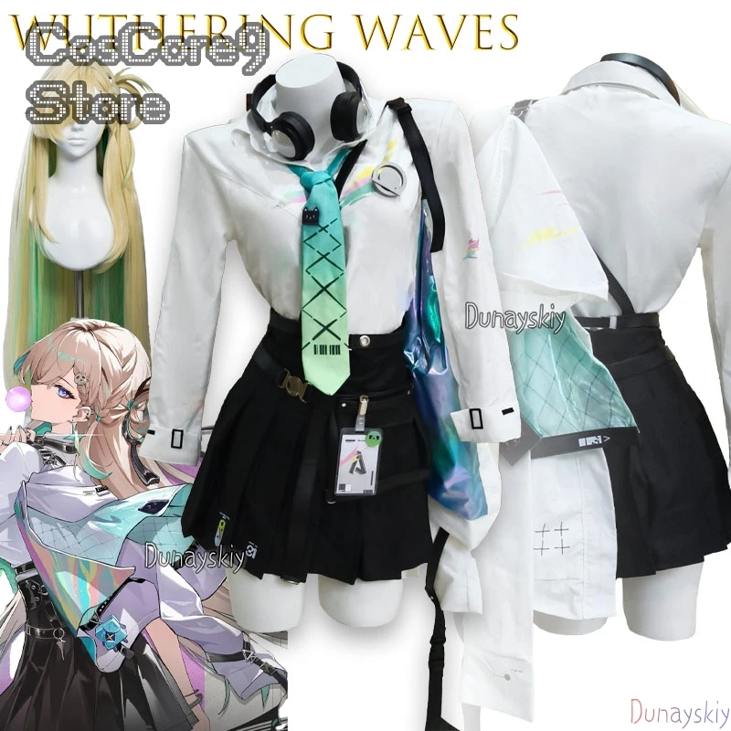 ليناي ويذرينج ويفز ليني كوسبلاي أحد عشر لعبة أصلية طبق الأصل أنيمي الزي المرأة البدلة تأثيري هالوين جيراي كي Jk البدلة