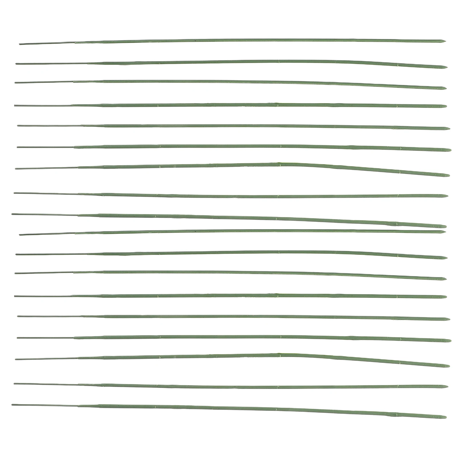 

100Pcs Floral Stems Wire 25cm Bendable Artificial Rose Stems for Craft Flower Arrangements Bouquets Supplies Stem Wire