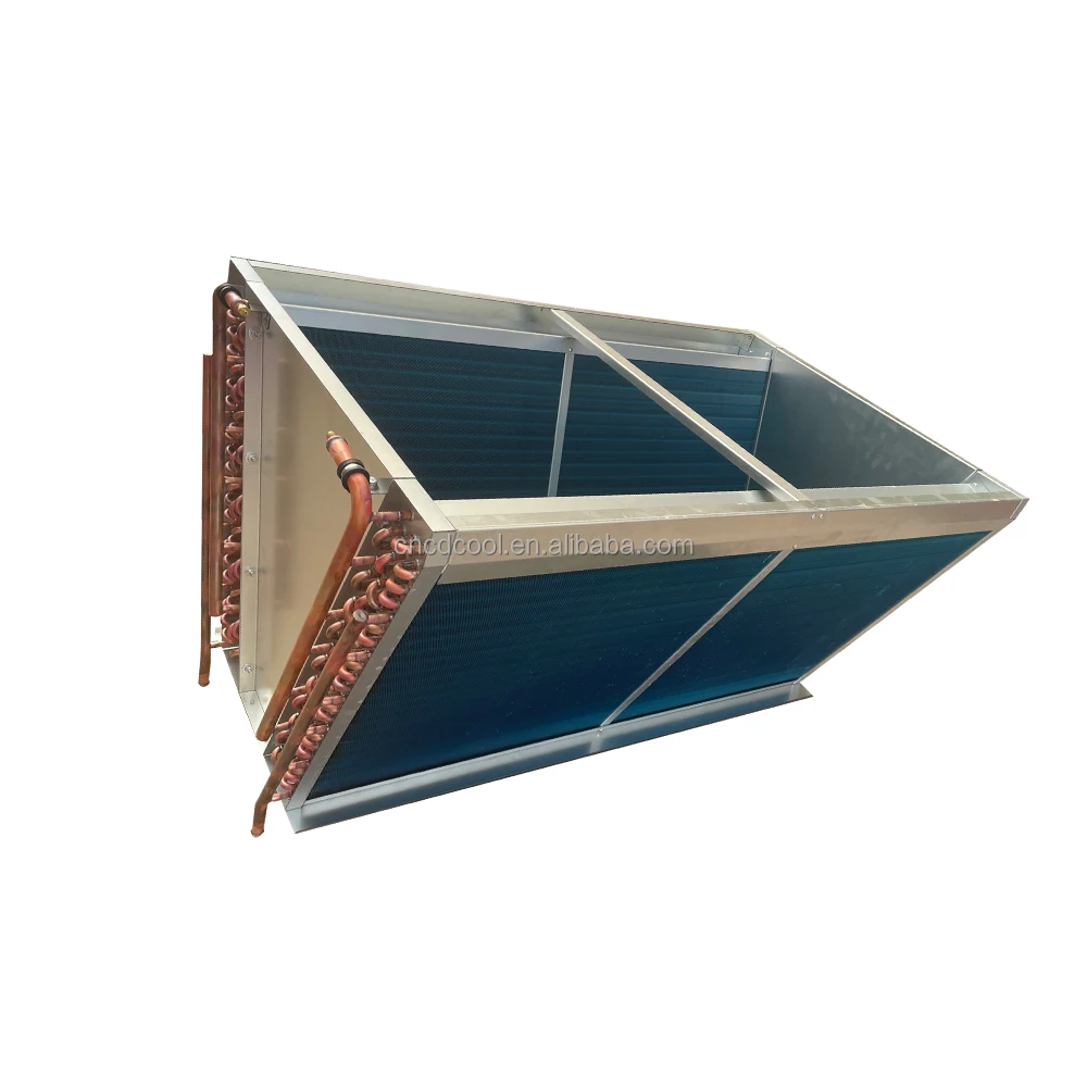 CHENDA Factory عالية الدقة V نوع مكثف تبريد الهواء سعر المصنع مبادل حراري فعال من حيث التكلفة #1