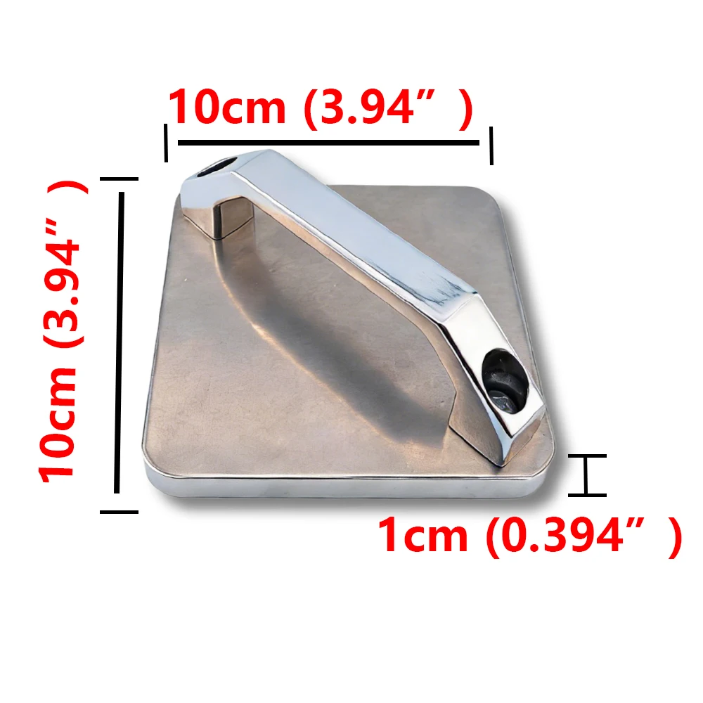 Quick Peel Tool  Aluminum DTF Cooling Block with Handle, Fast Cooling Plate for Heat Transfer Vinyl & Film, No Fridge Needed