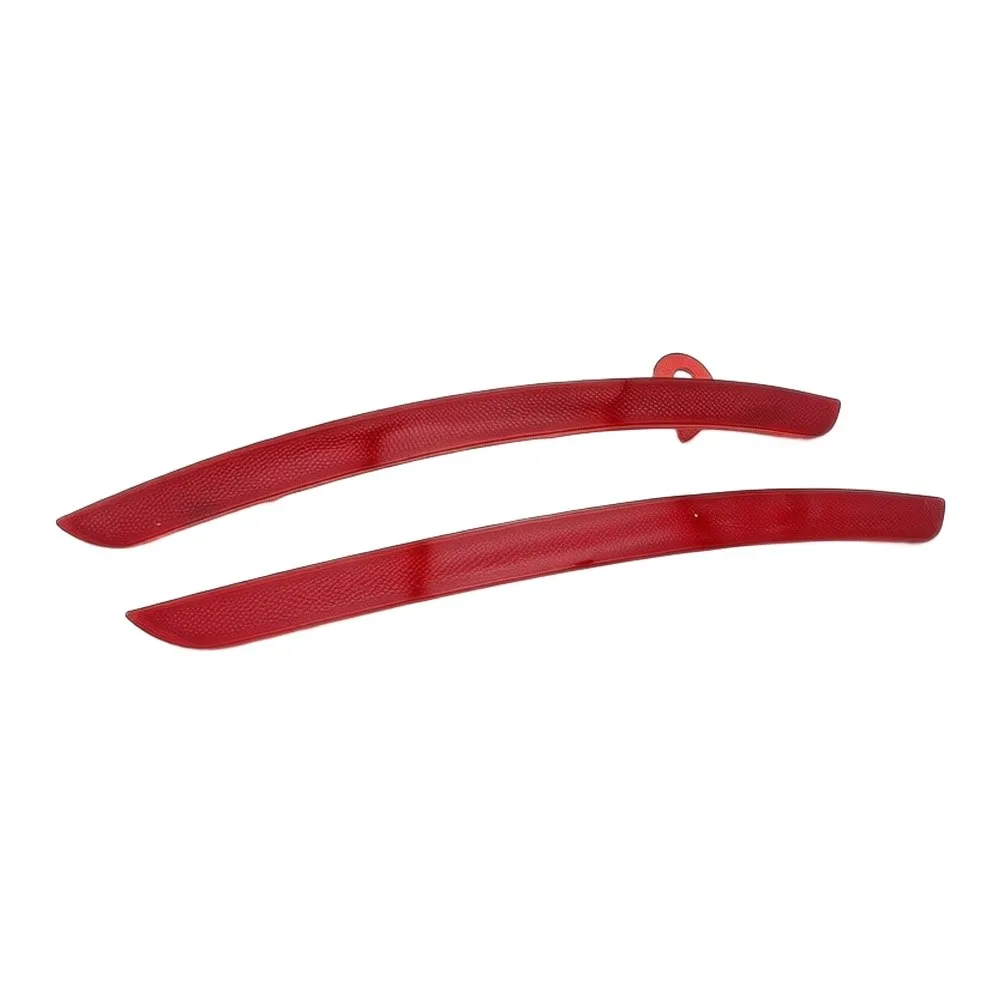 Rear Bumper Reflector Red ABS Pair For For Fiat 500X 2014-2023 51941876 51941875 Car Exterior Light Replacement Accessories