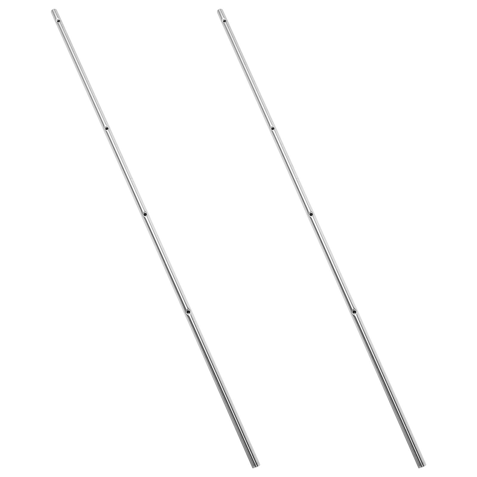 เสาโลหะสำหรับโต๊ะฟุตบอล 2 ชิ้น สำหรับเปลี่ยน โต๊ะฟุตบอล ด้ามจับเรียบ แข็งแรง ทนทาน อุปกรณ์เสริมสำหรับโต๊ะฟุตบอล