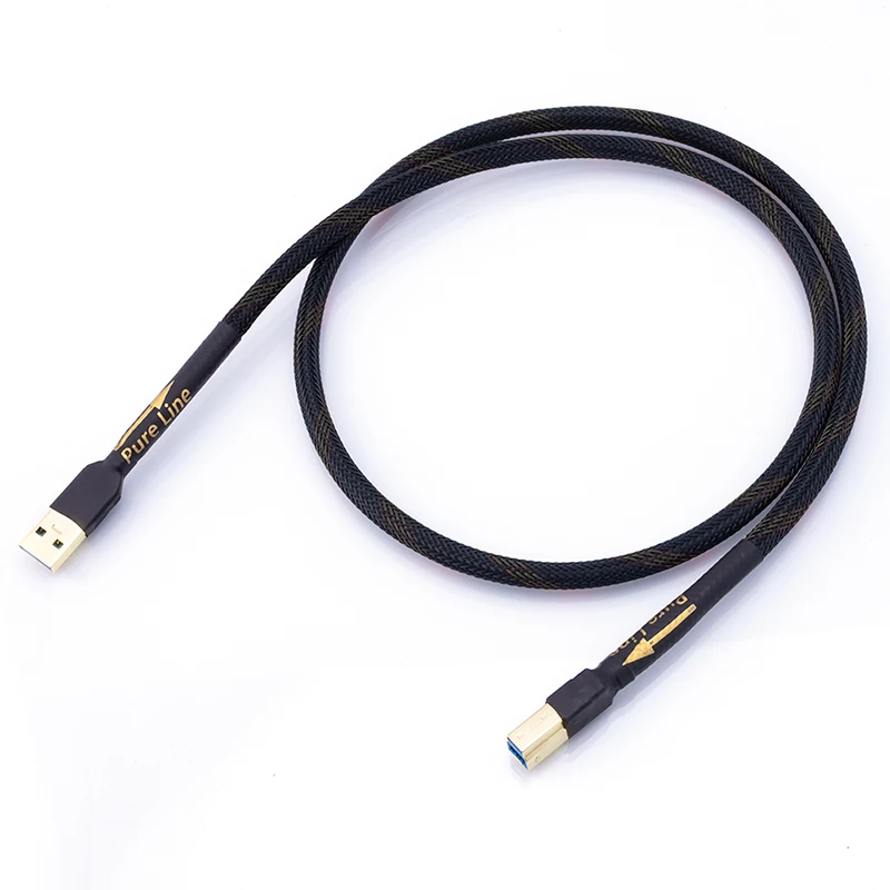 【Handmade】Monster Cable HIFIUSB Printer Cable High Quality USB 3.0 Type A Male To B Male USB Ab Data Cable Compatible with 2.0