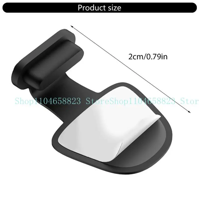 652F Tipe C Port Dust Stoppers Silikon Caps Dust Protector Set untuk Telepon & Tablet