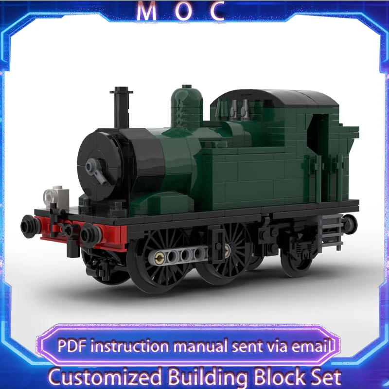 

Набор для сборки локомотива GWR 0-4-2 (423 детали), высокотехнологичная модель городского поезда, конструктор DIY, развивающие кубики, игрушки, подарки для детей