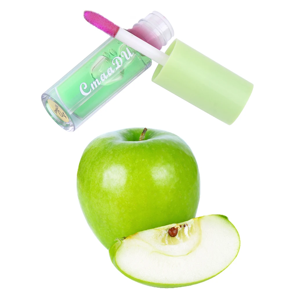 CmaaDu Green Apple Color Changing Lip Glaze Lasting waterproof non-stick cup moisture moisture not easy to fade