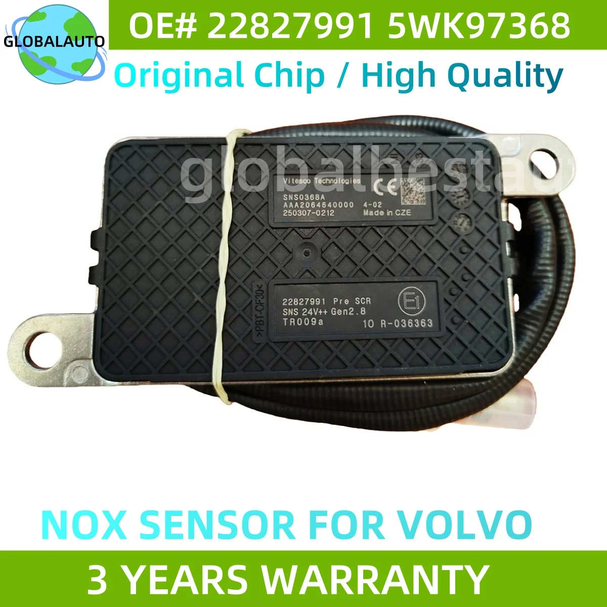 22827991 5WK97368 SNS0368A High Quality New Nitrogen Oxygen Sensor Nox Sensor For VOLVO FH FM FL Renault Truck