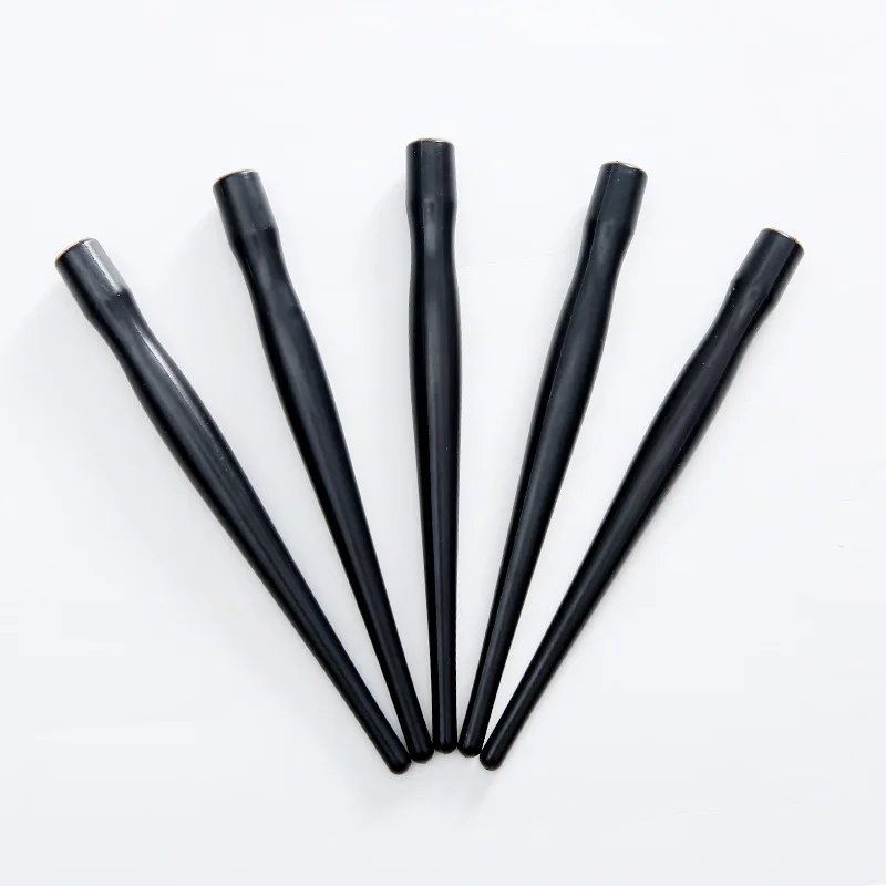 5pcs Universal Black Plastic Rod Pen Holder for Manga Outlining Calligraphy Dip Pens Craft And Art Supplies view 4