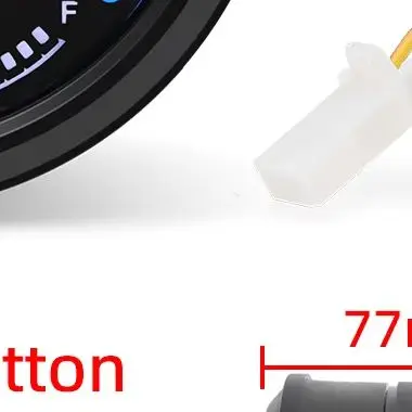 Motorcycle Speedometer Gear Indicator 0~12000RPM Tachometer for Suzuki GN125 Digital  Dashboard Meters Gauge Panel With Alarm