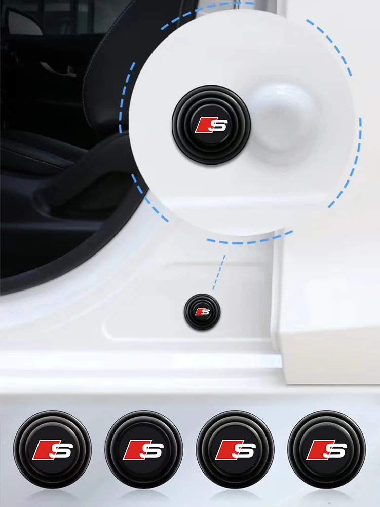 

Car Door Anti-Collision Silicone Shock Absorber Gaske For Audi A3 A6 Q3 B5 B6 B7 B8 B9 Q7 8P 8V 8L A5 A4 C6 C5 C7 4F A1 A7 A8 Q2