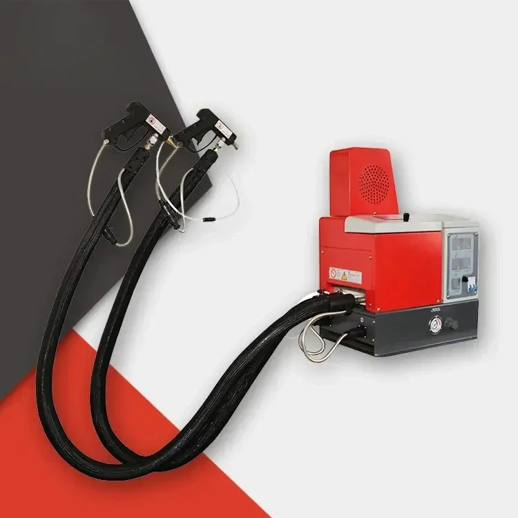 Double Spray Hot Melt Glue hine, Seven Liters Large Capacity Glue hine, In Packaging Industry