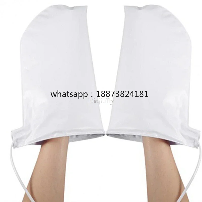 Massage Far Infrared Treatment Mittens Heated Mitts For Paraffin Wax Therapy Warm Hand Care Arthritis fast shipping