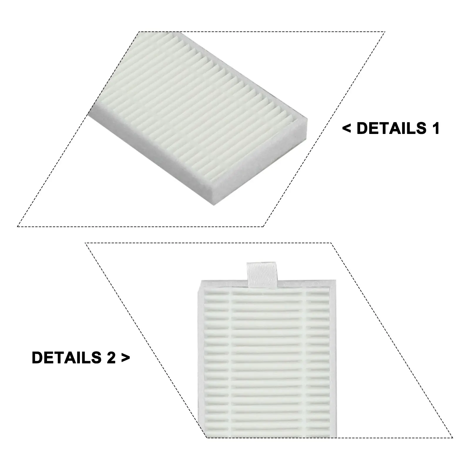 交換用フィルター キット アクセサリ フィルター交換部品 ロボット掃除機の仕様 効率的なフィルター