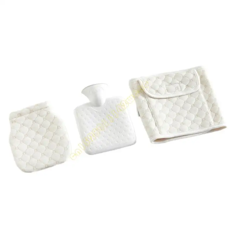 

1 Set Hot Water Bag Easy to Use Leak Proof Protective Sleeve Umbilical Cord Band DXAD
