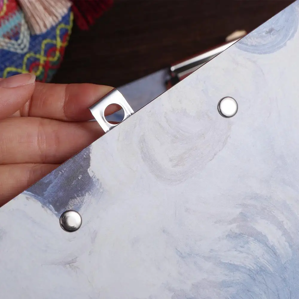 With Low Profile Gold Clip A4 File Folder Writing Sheet Pad Document Folder Paper Organizer Writing Pad Writing Tablet