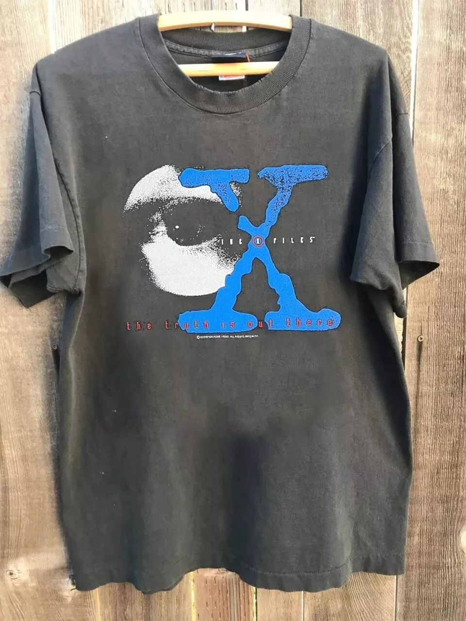 X-Files The Truth Is Out There basic style Charcoal T shirt Reprint S-5XL