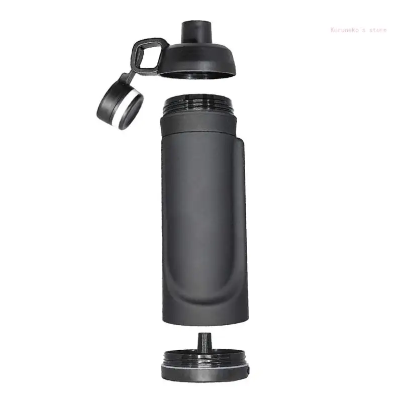 Plastic Water Cup Water Bottle Travel Home Hiding Spot for Cash Card Keys Bottom Compartment Storage Bottle