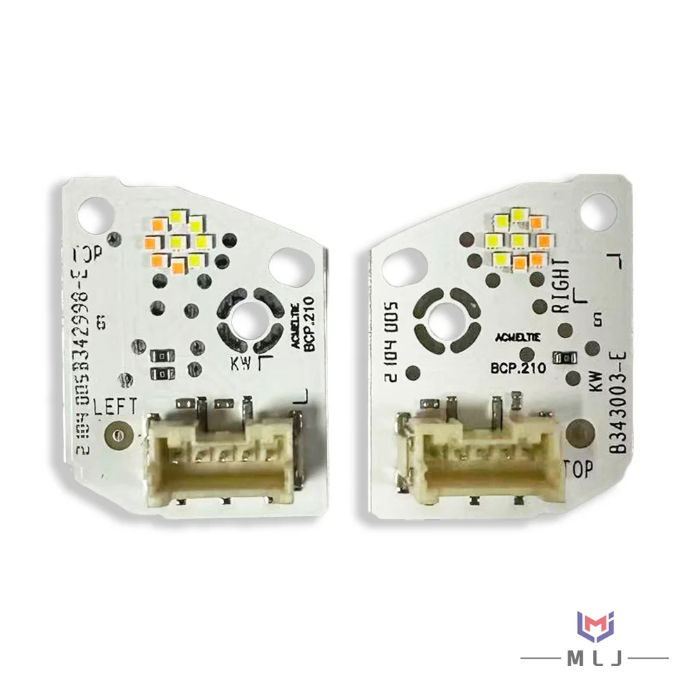 For Volkswagen VW Skoda Fabia IV 2022-2025 White LED Angel Eye DRL Chip Headlight Turn Signal Boards Chip B342998-E B343003-E