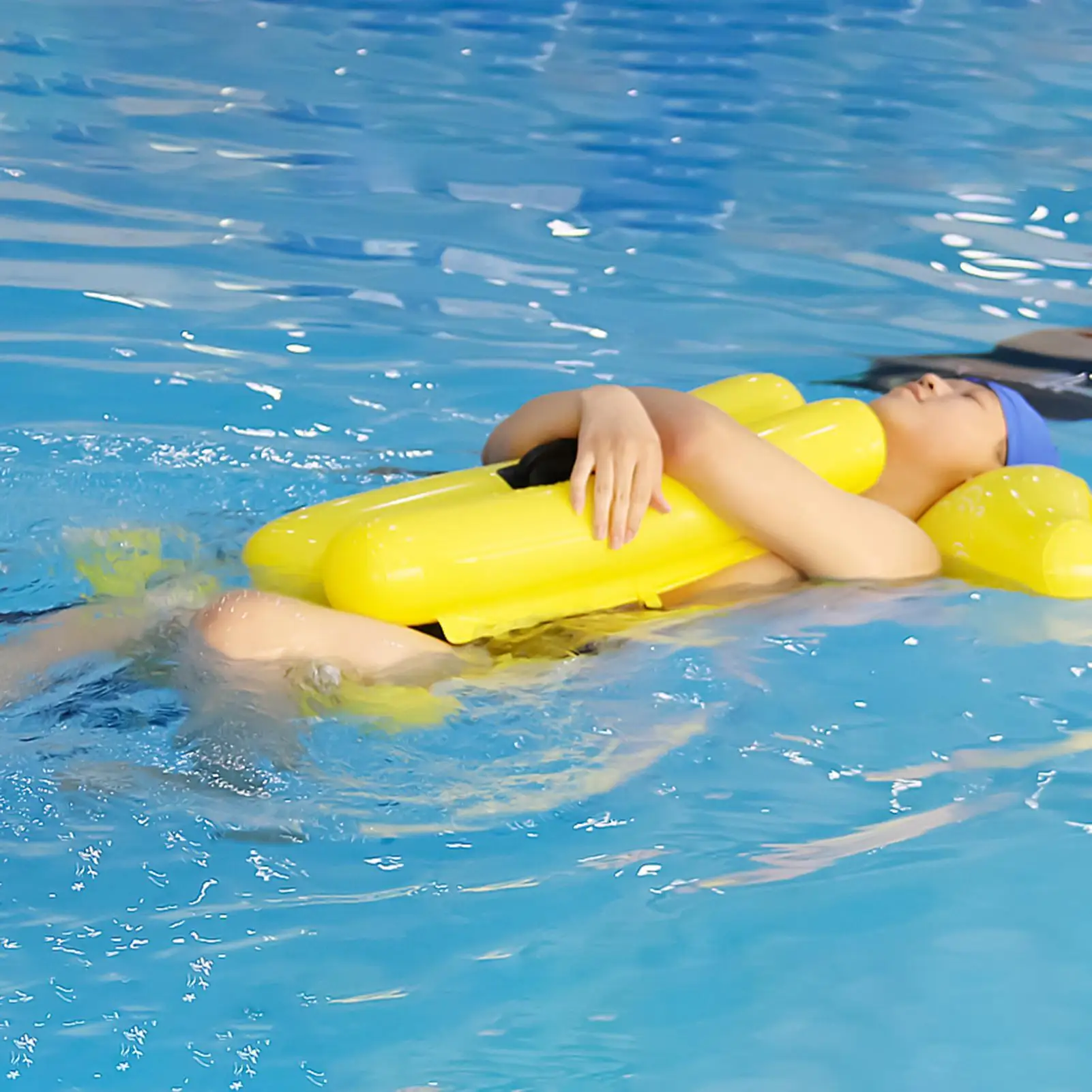 Amaca galleggiante multiuso gonfiabile per piscina galleggiante poltrona lounge per viaggi spiaggia fiume mare nuoto vacanza festa in famiglia