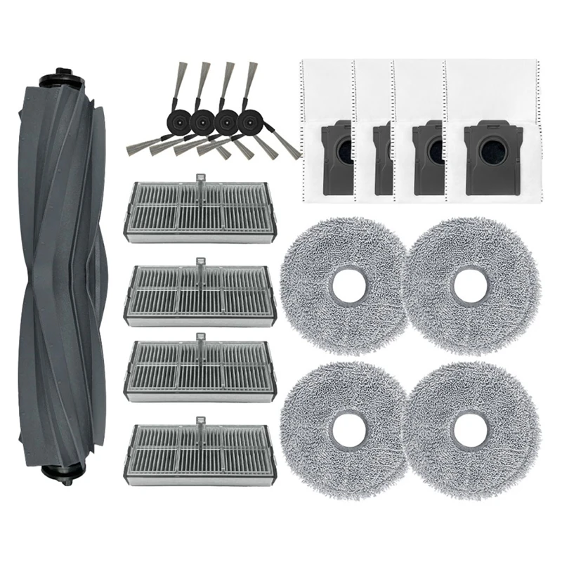 

2025-For Dreame L40 Ultra Replacement Main Side Brush HEPA Filter Mop Pads Spare Parts Accessories