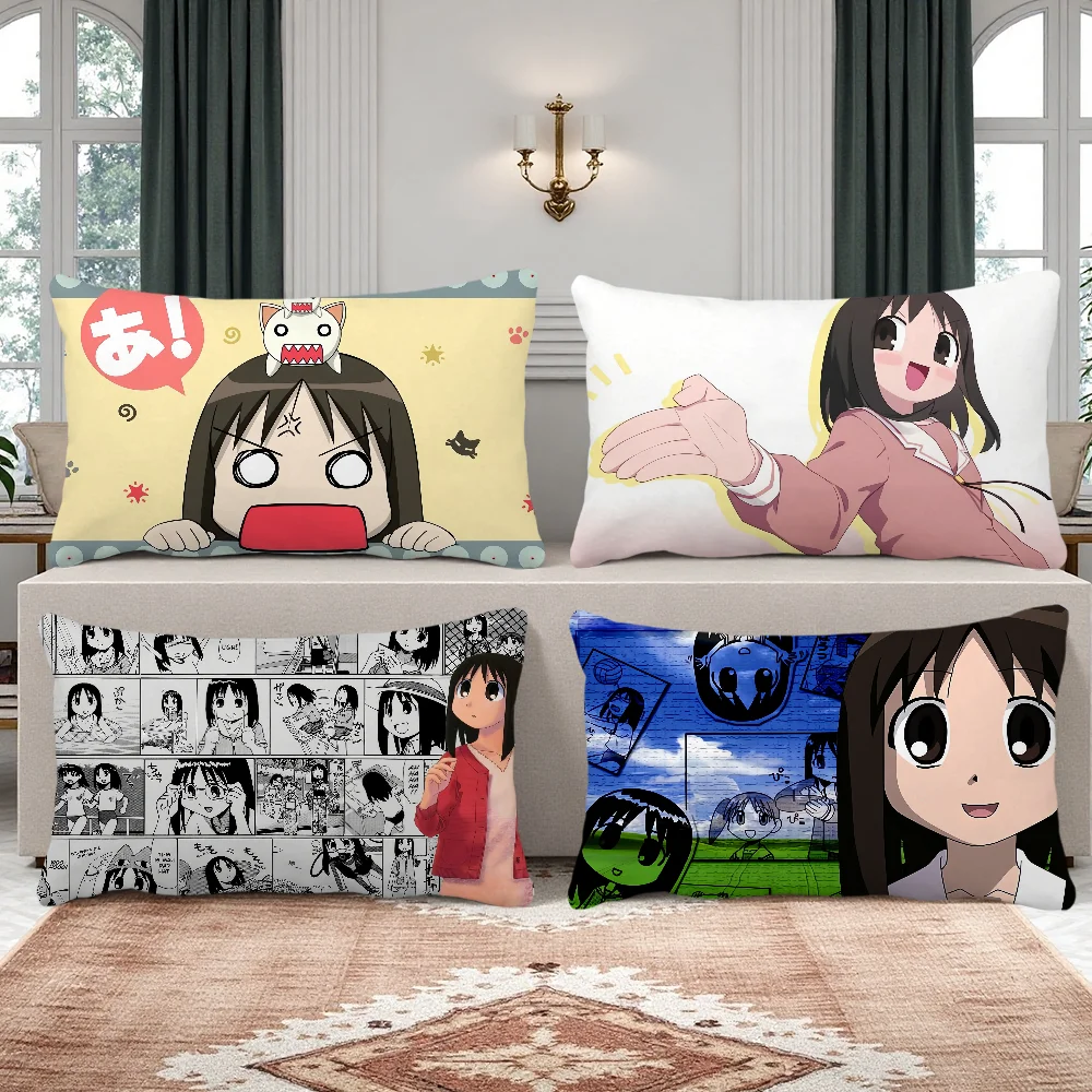 أنيمي اليابان A-Azumanga Daioh Osaka A-Ayumu غطاء الوسادة مستطيل غطاء وسادة أريكة المنزل غرفة المعيشة مقهى المخدة