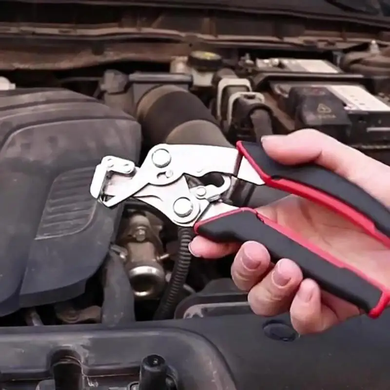 Car Clip Pliers Disassembly Tools: Heavy Duty Spring Loaded Auto Trim Removal Plastic Rivets - view 3