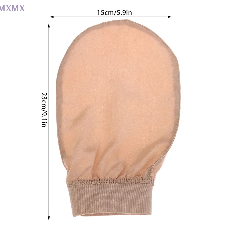 Rayon Exfoliating Face Wash Beauty Towel Soft Exfoliating Skin Bath Scrub Silk Bath Face Wash Gloves