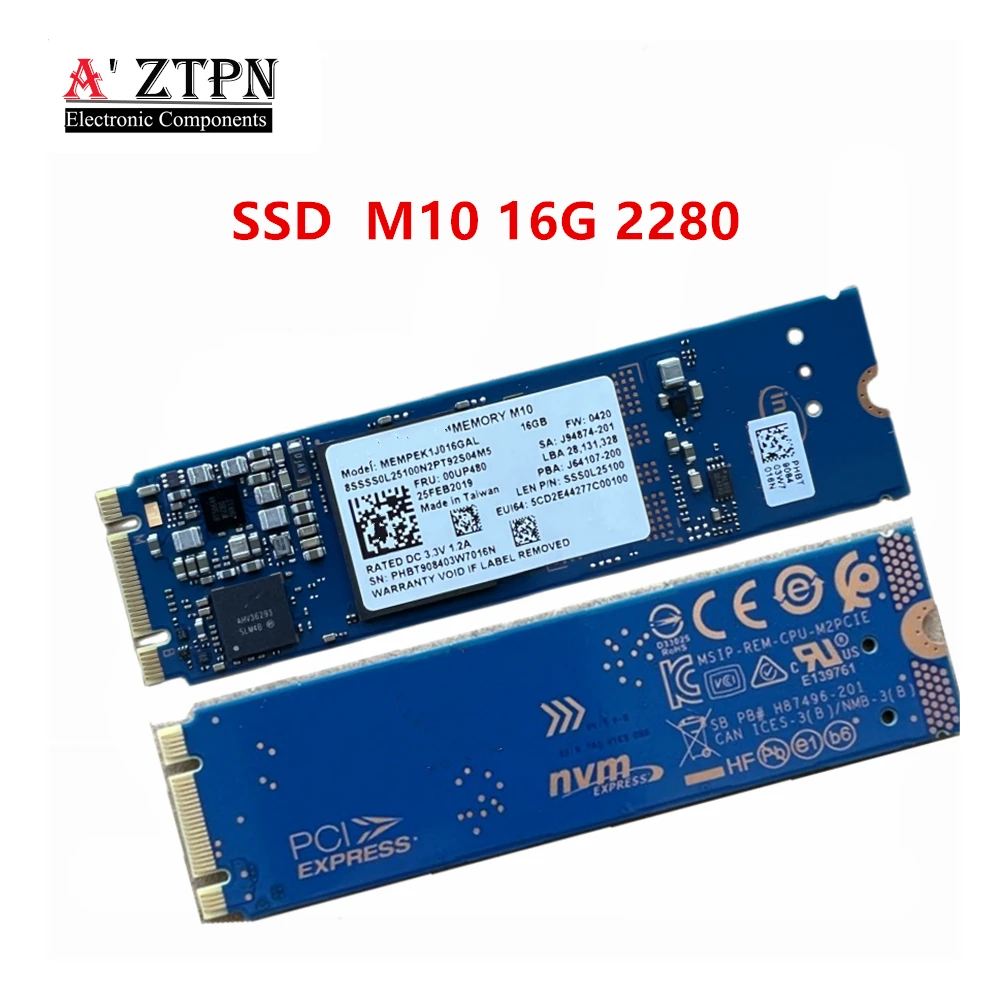 1pcs M10 16G 2280 For intel Optane NVME Protocol Acceleration Card with PCIE Port