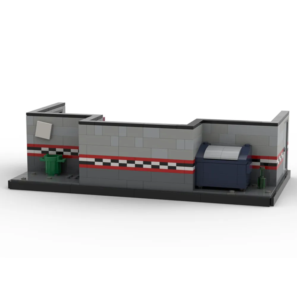 

MOC-155280 Main Stage Diorama Model from Video Game Building Toys 632 Parts