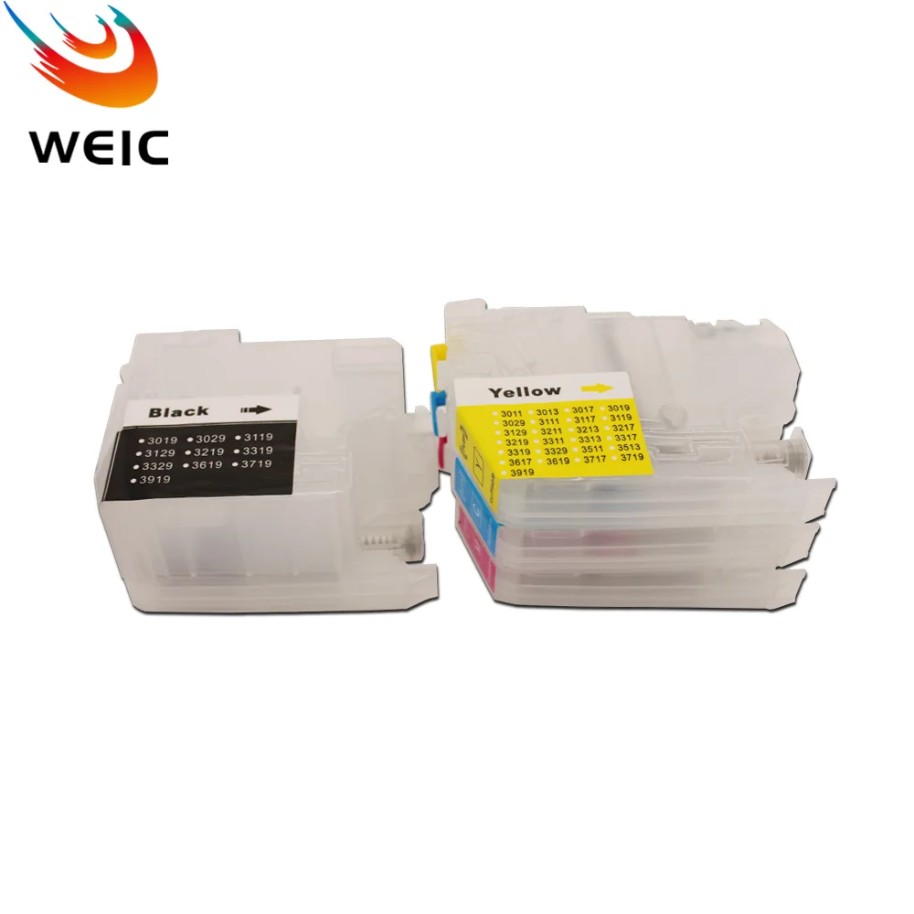 WEIC LC3319 Refill Ink Cartridge for Brother MFC-J5330DW MFC-J5730DW MFC-J6530DW MFC-J6930DW MFC-J6730DW J5330 J5730 J6530 J6930