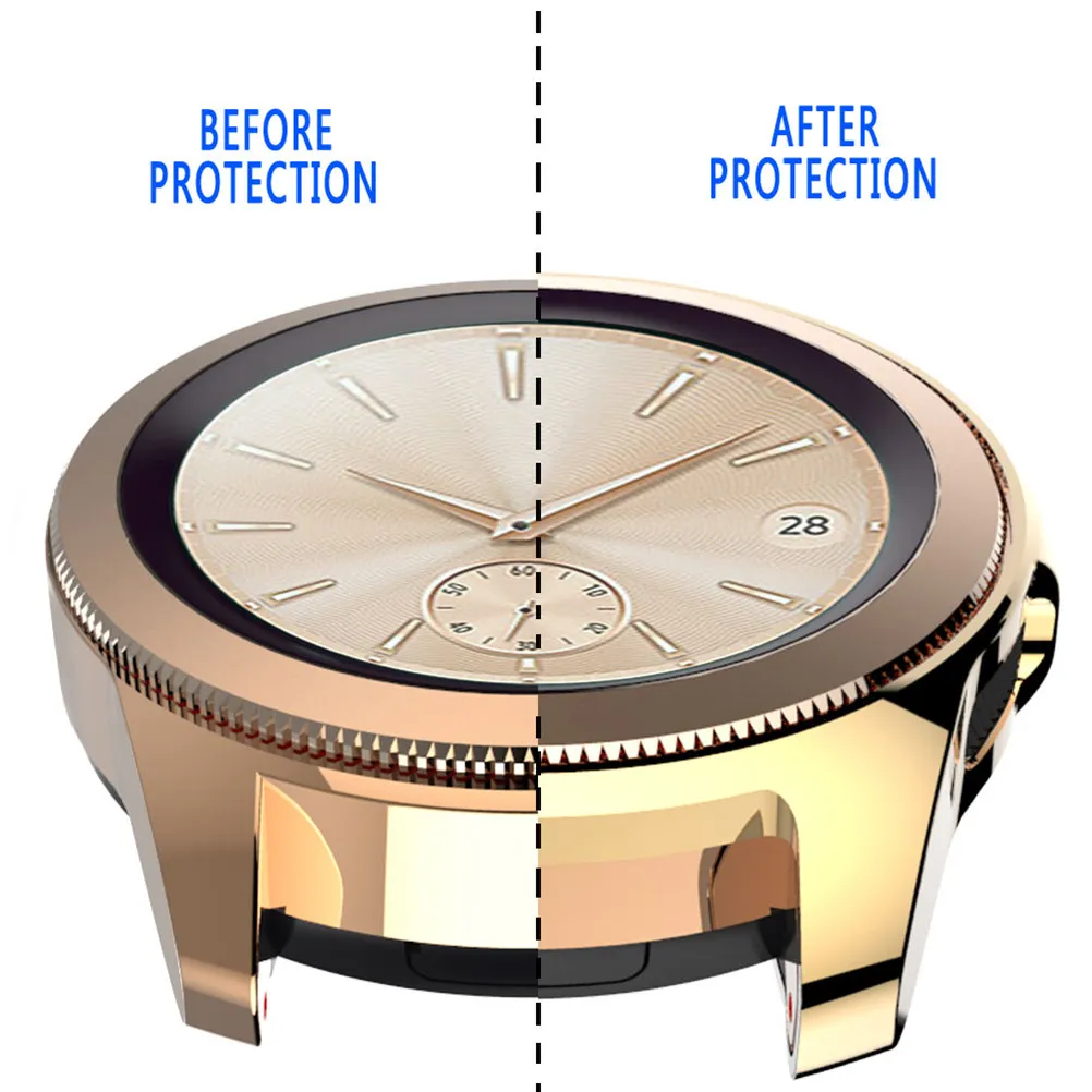 1Pcs 42Mm High Quality Tpu Watch Case for Gear S3 Protective Cover Lightweight No Bulk Touch Sensitive Precise Button Cutouts