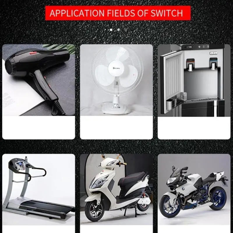 

652F SPDT Toggle Switch 3 Pin 3 Position Push Button Rocker Switch High Conductivity