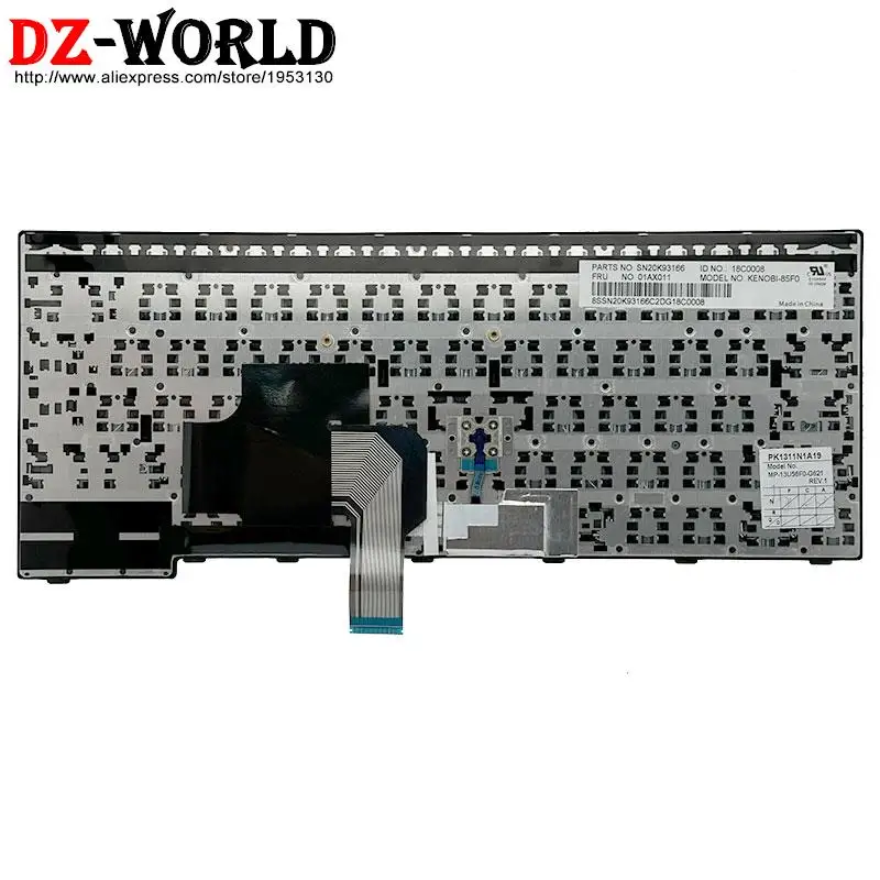 سبا ES الإسبانية CFR الكندية FR الفرنسية IT الإيطالية BR البرازيلي JA JP لوحة المفاتيح اليابانية لأجهزة الكمبيوتر المحمول لينوفو ثينك باد E470 C E475