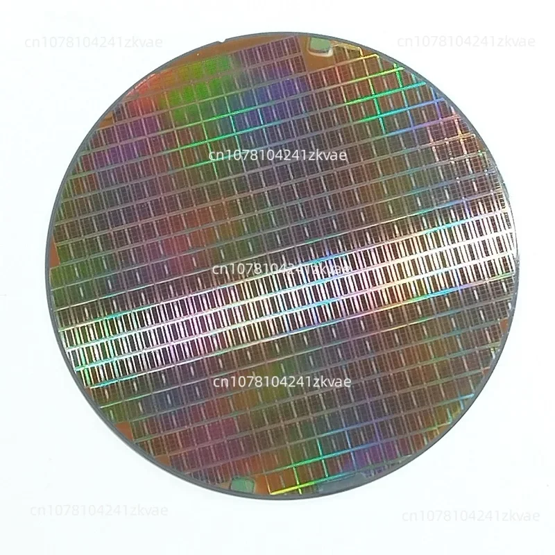 

8 inch Wafer Silicon Integrated Circuit CPU Chip Technology Sense IC Gift Semiconductor Lithography Chip