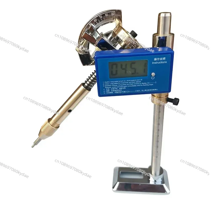 

32/64/72/90/96 Internal Gear Digital Display Angle Manipulator Gem Facet Machine Angle Polished Handle Stainless Steel Copper