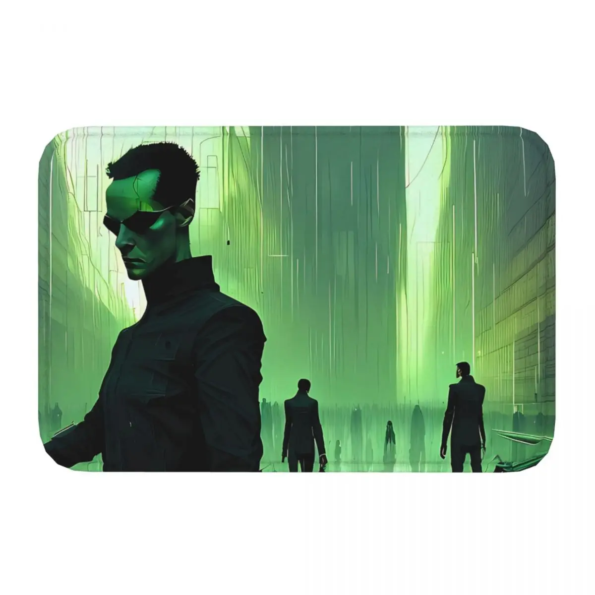 Movie The Matrix Bathroom Mat World Doormat Living Room Carpet Balcony Rug Home Decoration