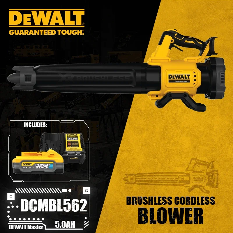 DEWALT DCMBL562 Kit Brushless Cordless Blower 20V Lithium Power Tools 450CFM With Battery Charger