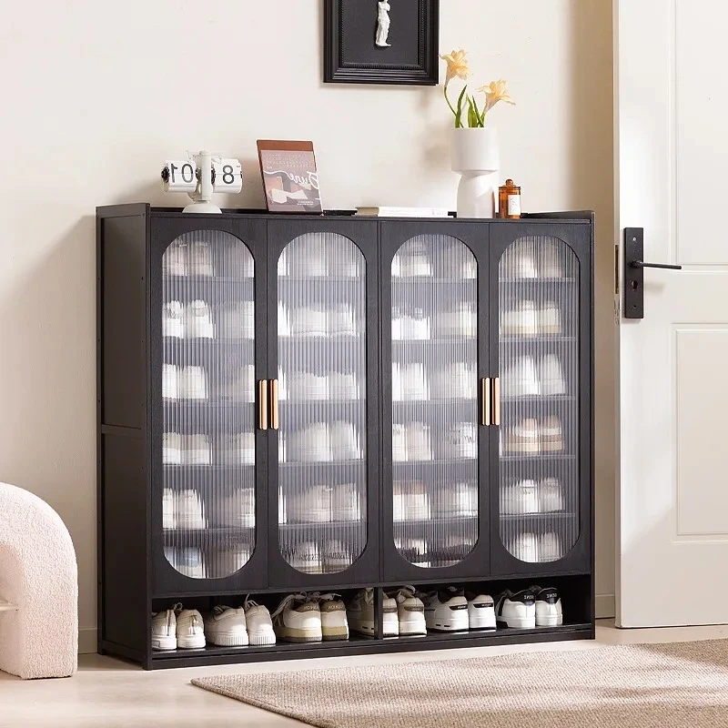 Multi-layer Household Shoe Cabinets Large-capacity Dust-proof Hall Shoe Cabinets Armoire De Rangement Living Room Furniture