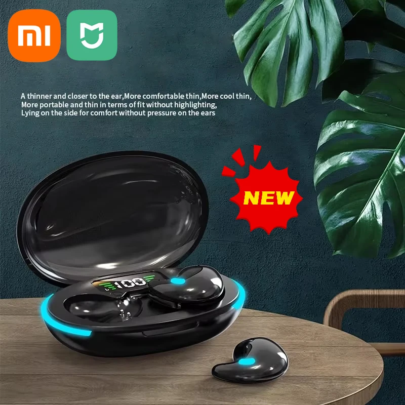 Xiaomi Mijia Sleep Wireless Earphone TWS Bluetooth 5.3 Headphones Hidden Earbuds IPX5 Waterproof Noise Reduction Sports Headset