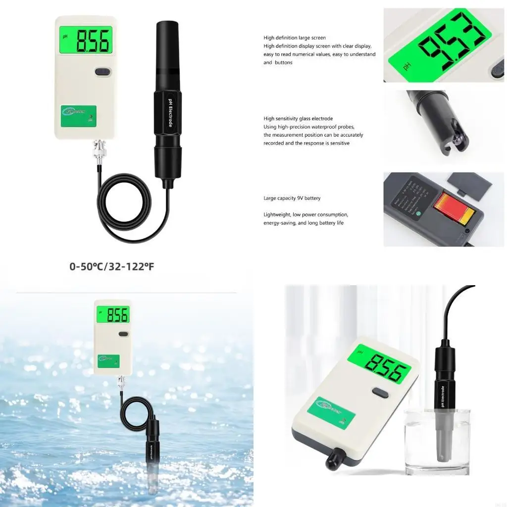 

964E Lightweight Water Quality Meter Testing Device For Easy Field Use Everyday Use