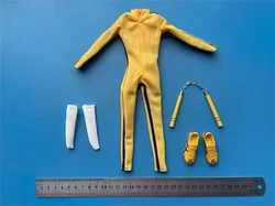 Big Sales 1/6th ZYTOYS The Chinese Kung Fu Bodysuit Shoe Model Nunchaku Weapons PVC Material Not Real For 12