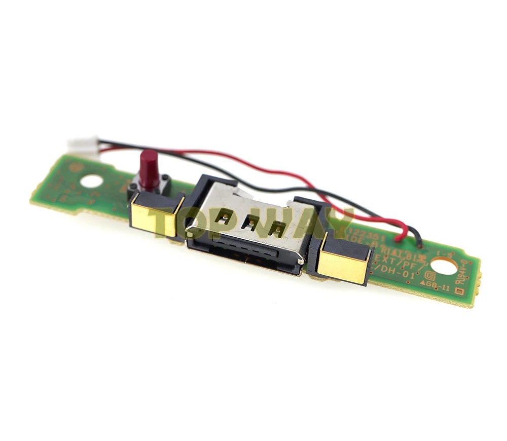 1PC Power Socket Charging Connector DC Jack Charger Socket With PCB Board For WII U WiiU Gamepad view 5